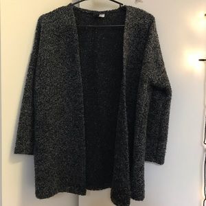H&M Black/Dark gray cardigan. size M.